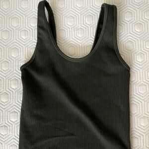 a new day ribbed tank top